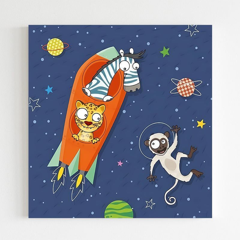 Dans l'espace