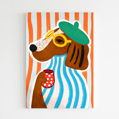 A cool dog