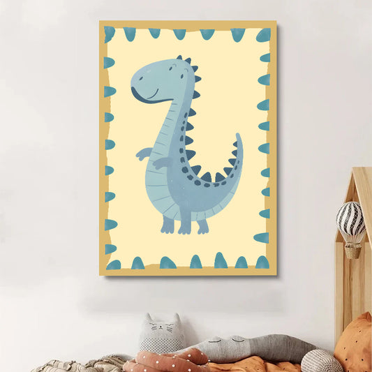 Dinosaure bleu